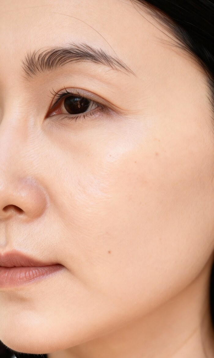 Skin before treatment